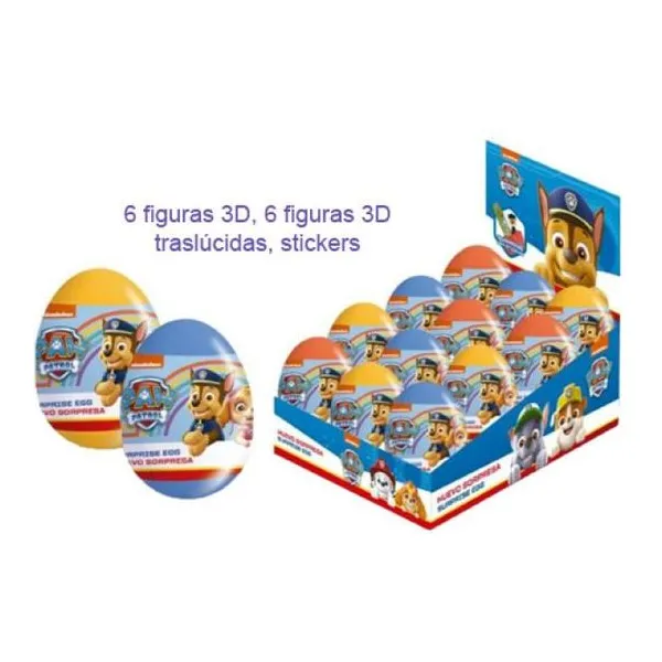 Huevos sorpresa gigante - Paw Patrol