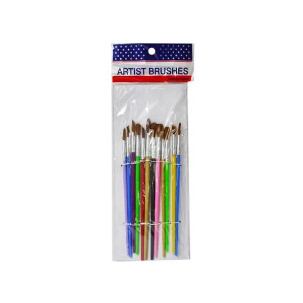 Pincel artist brushes punta redonda bolsa x12 Katana