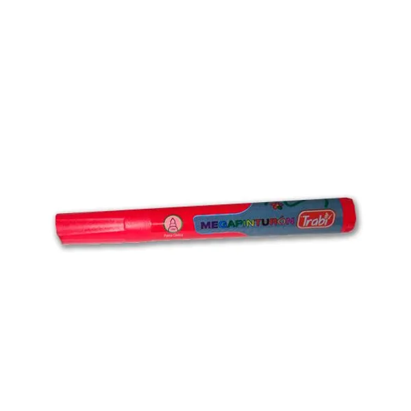 Marcador trabi megapinturon cj.x 12 unid.rojo