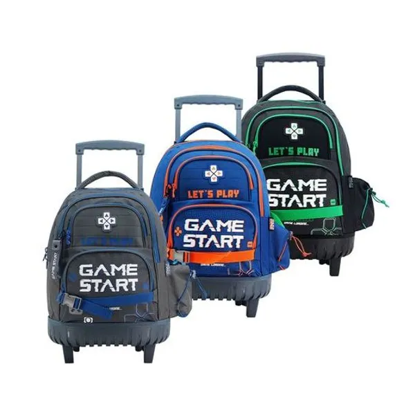 Mochila 17.5" con carro gamer x unidad colores surtidos lsyd