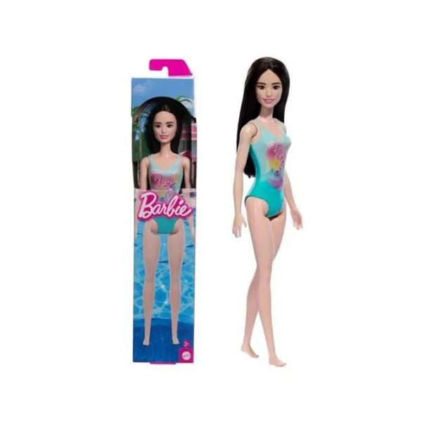 Muñeca Barbie de playa en caja 7x32 cm x unidad mattel