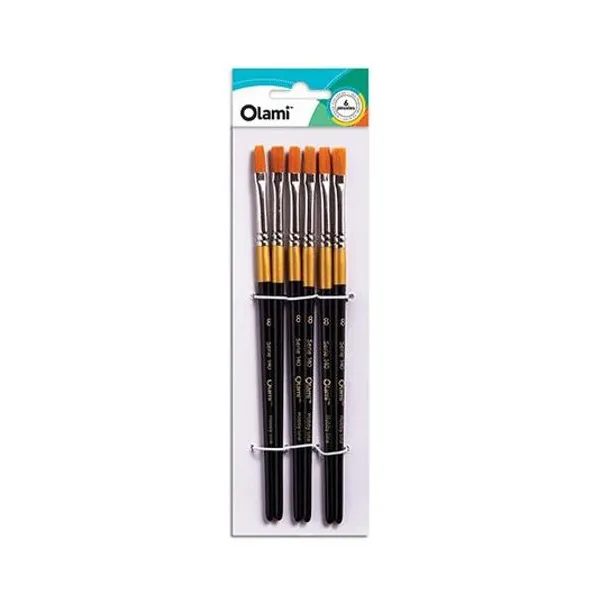 Pincel olami chato 140 n.° 6 x6