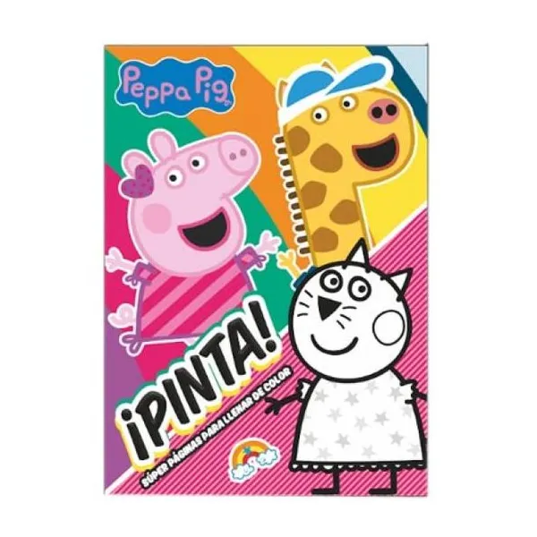 Juegos y colores especiales (16 pag.) Peppa Pig pinta!