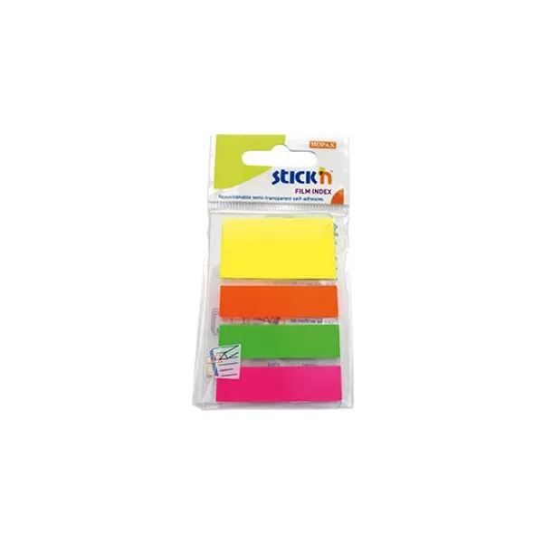 Banderitas adhesivas stick pop-up 45x12 mm+ 45x25 mm x130hs.fluo
