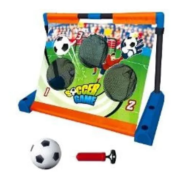 Juego de fútbol punteria con pelota