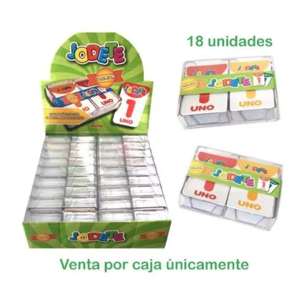 Mini jodete caja plástica