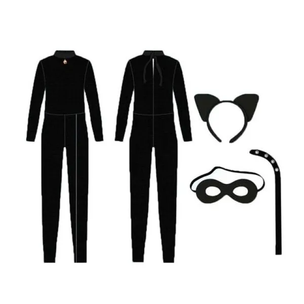 Disfraz cat noir miraculous talle 3