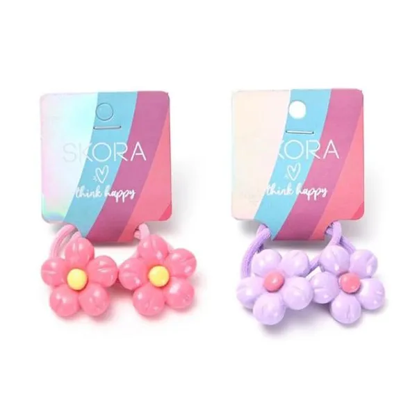 Set de hebilla infantil margarita x2
