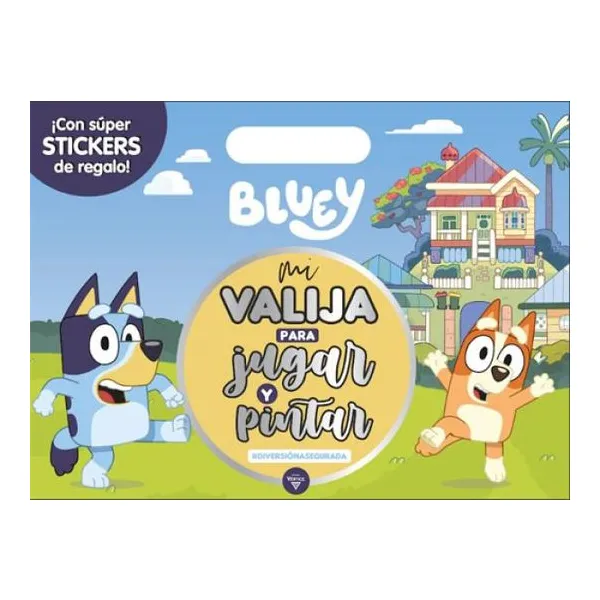 Bluey valija coloring/activity n.° 1 - Bluey