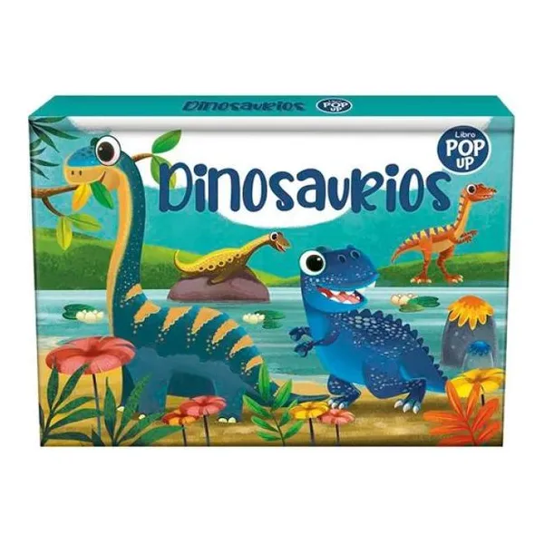 Dinosaurios pop up 18 14 cm