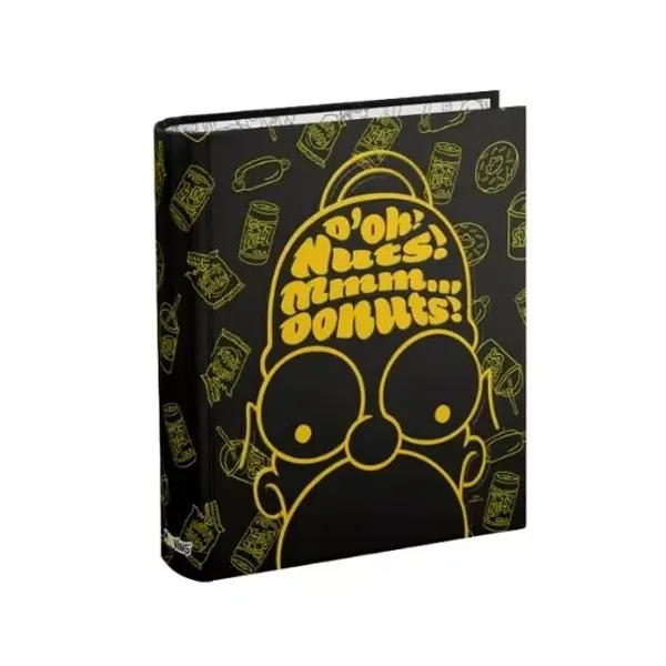 Carpeta a4 Mooving cartone 2 ani.40 mmsimpsons