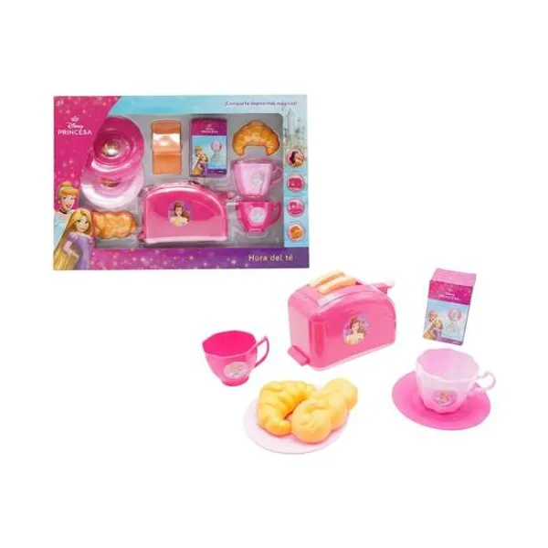 Set desayuno Disney princesas 10pzs en caja 35x24x7 cm