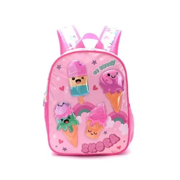 Mochila 12" espalda petit heladitos Skora