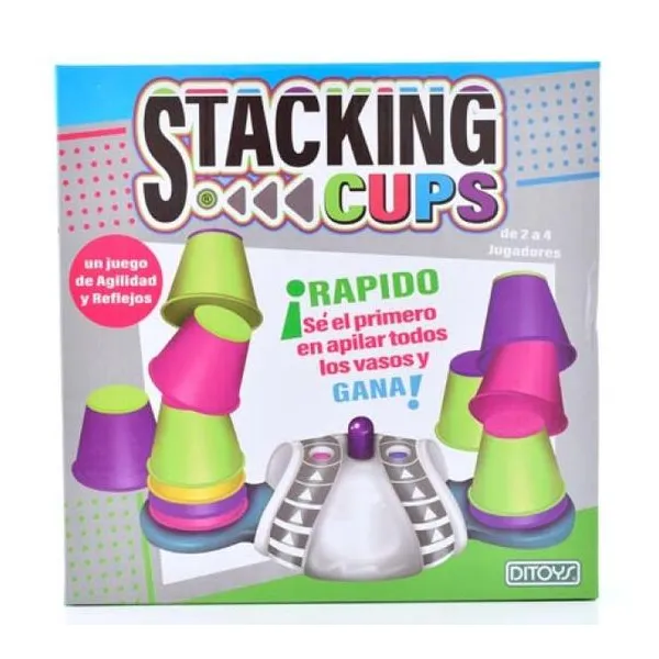 Stacking cups game