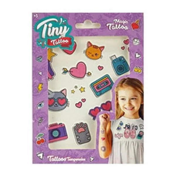 Set de tatuajes Tiny 18 x13 cm
