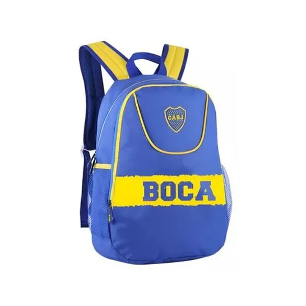 Mochila 17" espalda Boca Juniors x unidad estampa surtida