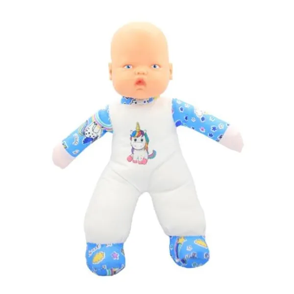 Babysoft chico 30 cm ojos decorados, cuerpo soft