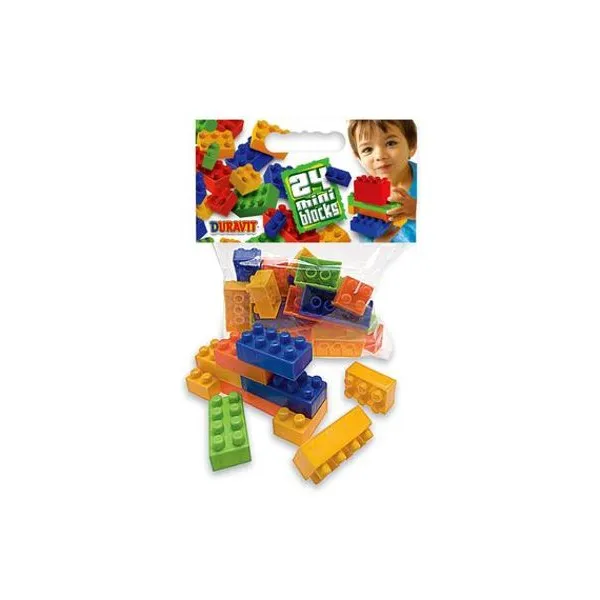 Bolsa bloques chicos 24 piezas 25x30x5 cm Duravit