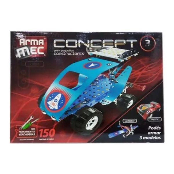 Armamec concep caja mediana - 3 modelos - 150 pz