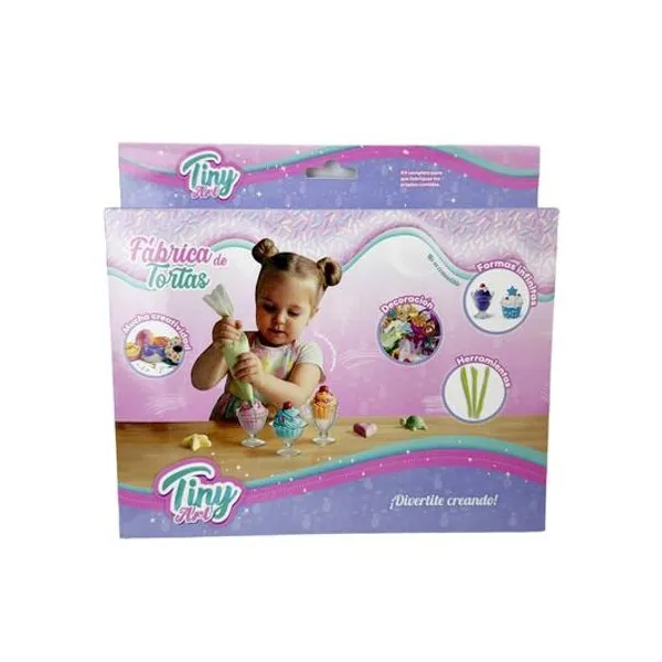Set fabrica de tortas icecream con accesorios en caja 22x20x3 cm Tiny