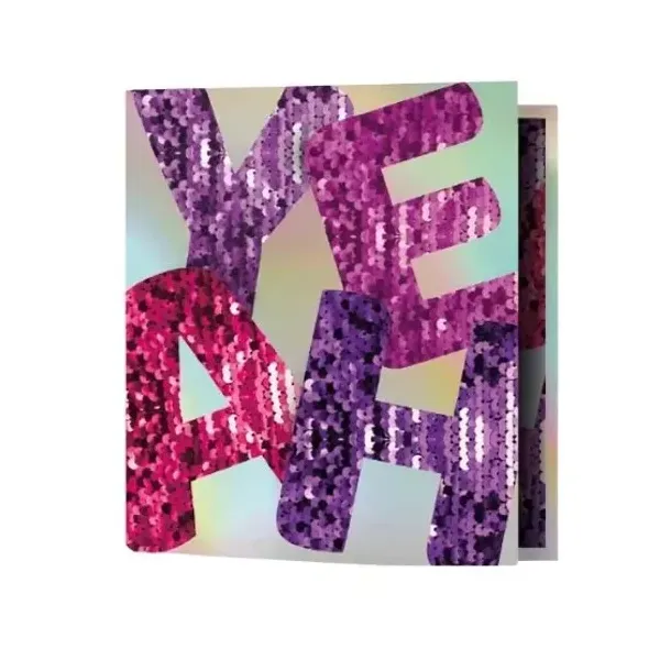 Carpeta escolar rexon cartone shinning letters