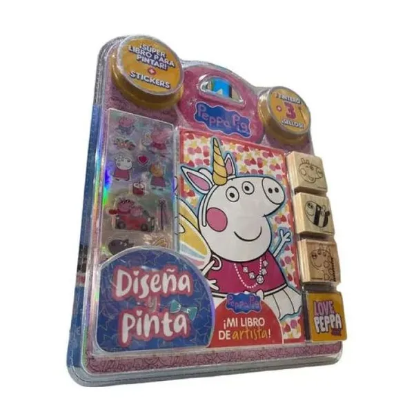 Peppa Pig diseña y pinta