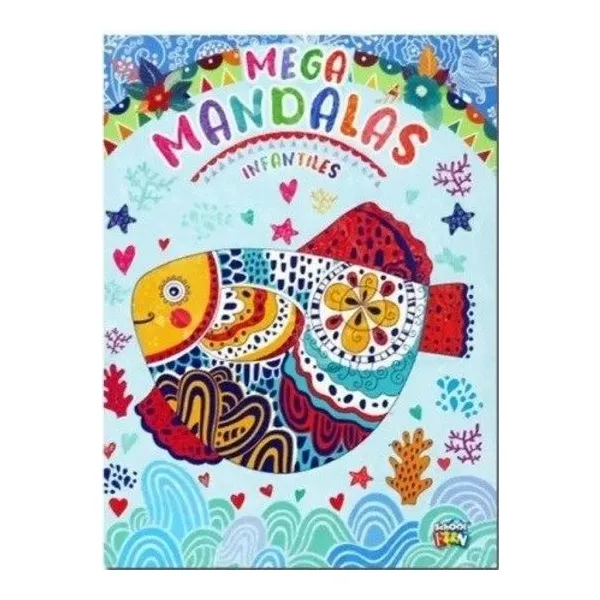 Mega mandalas infantiles