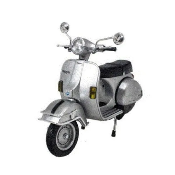 Vespa p200 color plata 1:12 (met079)