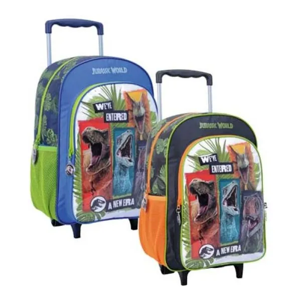 Jurassic world mochila 16" carro -nueva era- surtido