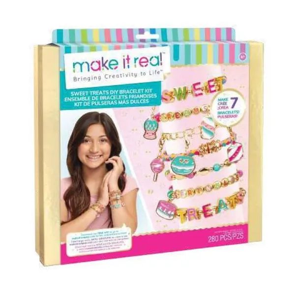Make it real - pulseras sweet treat 280 pz