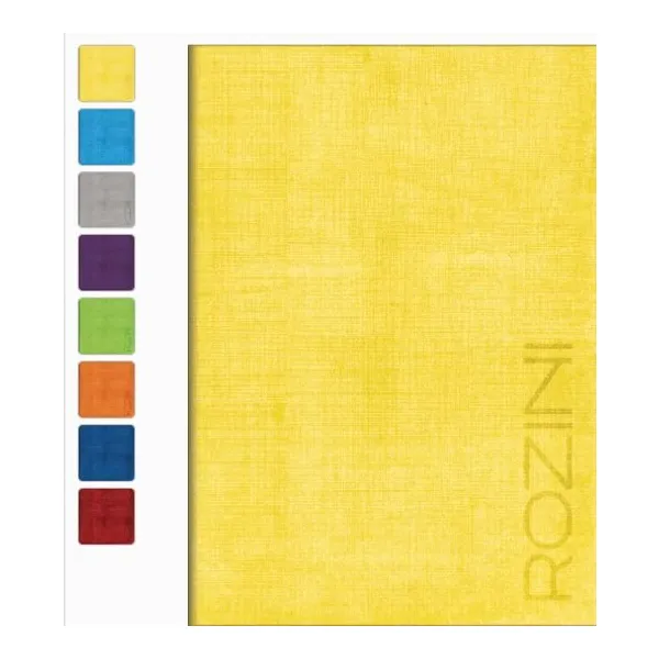 Cuaderno verona rayado (t/flexible abrochado)