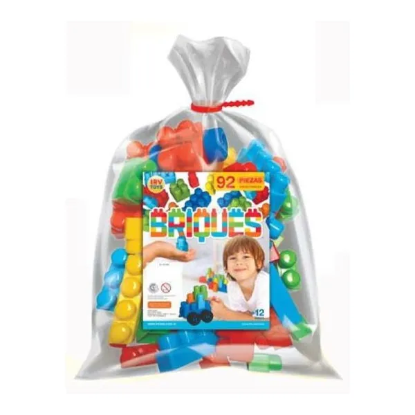 Bolso pvc briques x92 piezas