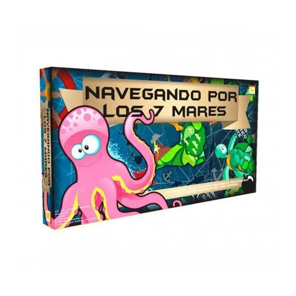Juego navegando por los siete mares 36.5x20x3.5 cm