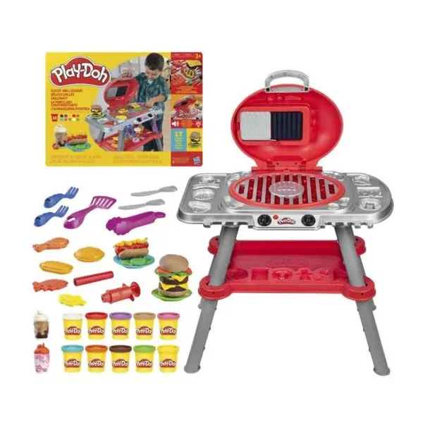 Hasbro playdoh - juego parrilla divertida