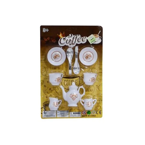 Set de te 9 piezas en blister 16x24 cm