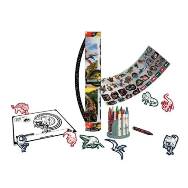 Mega tubo - set en tubo de Arte jurassic rebirth 60x8,5 cm