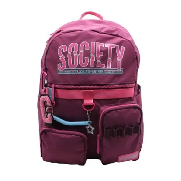 Mochila Cresko 16" espalda con llavero