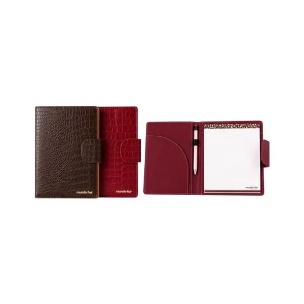 Carpeta organizadora padfolio a5 14.8x21 cm malbec x1 colores surtidos mundo fw