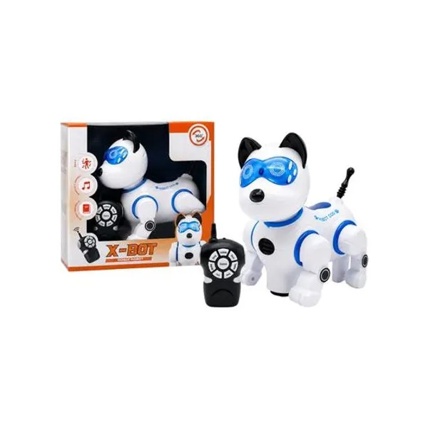 Perro robot bailarin a radio control en caja 23x23x14 cm