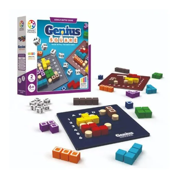 Iq genius square. un juego de lógica rápido y des