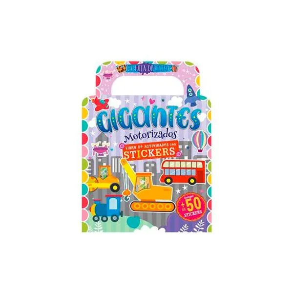 Libro de actividades valijita divertida: gigantes motorizados 20x27 cm