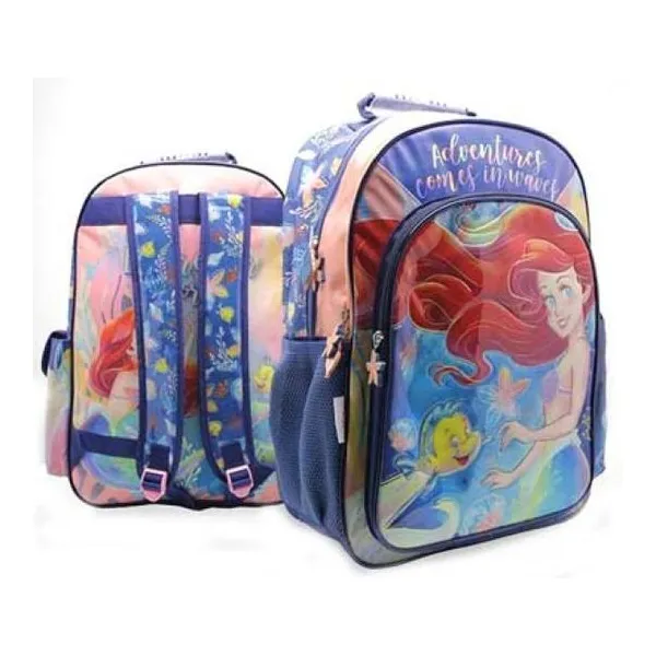 Mochila sirenita 18" espalda