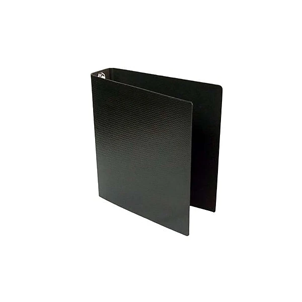 Carpeta a4 2x40 fibra negra Ezco