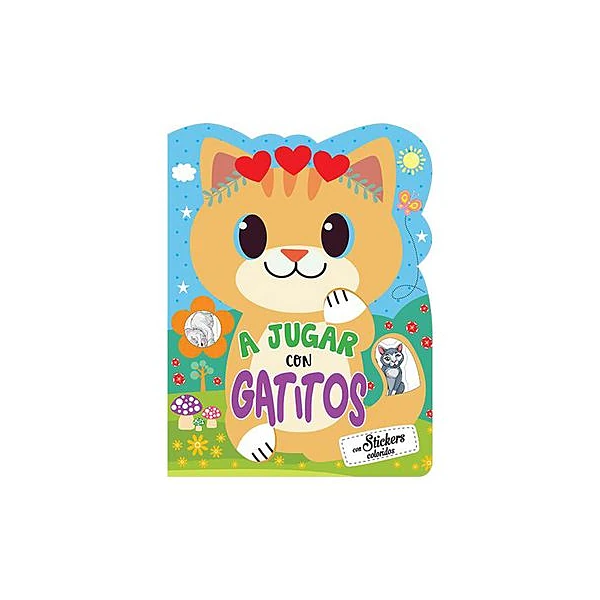 Libro de actividades a jugar con: gatitos 21x28 cm