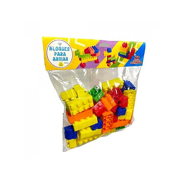 Bloques grandes x50 en bolsa yuyu