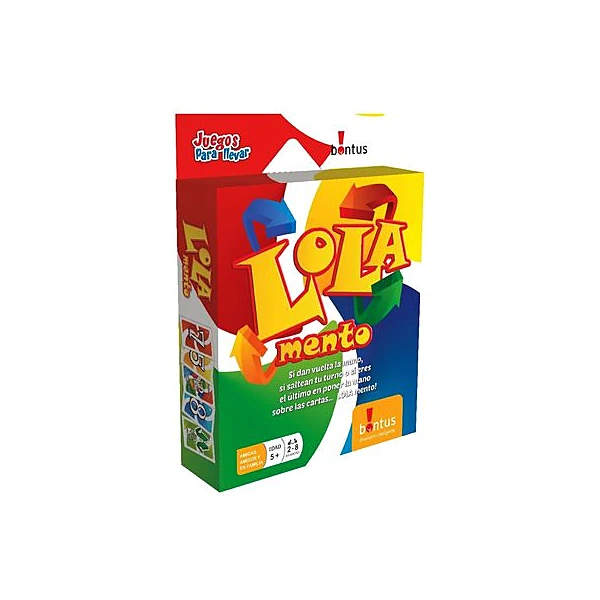 Juego de cartas lola mento en caja 13.5x18.5 cm