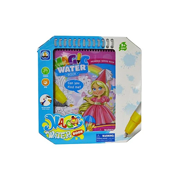 Libro para pintar mágico princesas en caja 25x26x3 cm