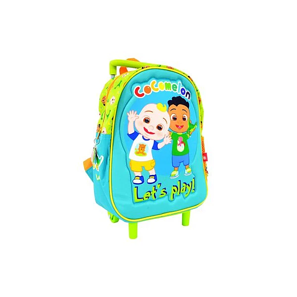 Mochila 12" con carro cocomelon wabro