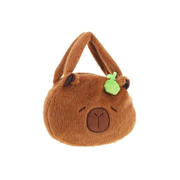 Cartera infantil peluche capibara 17x21 cm Trendy