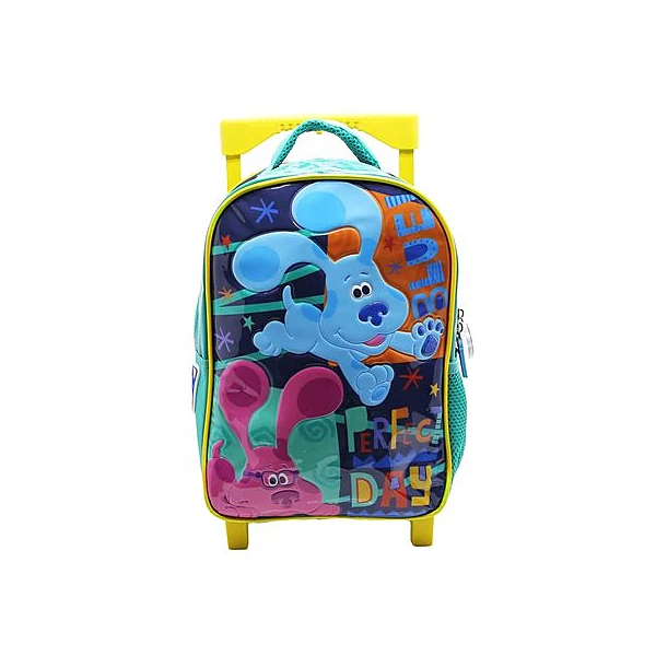 Mochila 12" con carro las pistas de blue Cresko